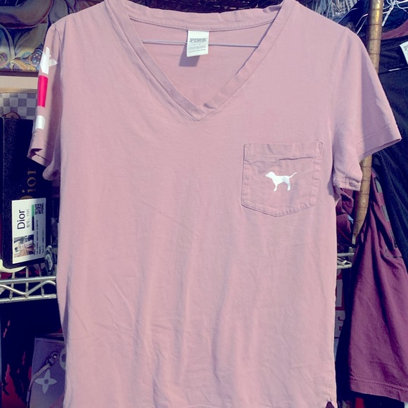 Victoria’s Secret pink big puppy tee - Picture 2 of 4